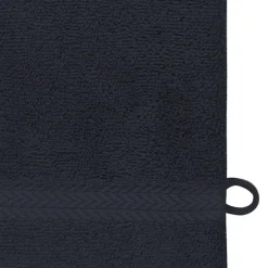 Sensei Maison Lot de 3 gants de toilette 550 g/m² Bleu Nuit 16x22 cm LUXURY* Gant De Toilette