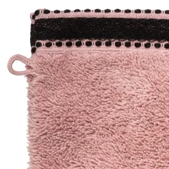Atmosphera Créateur D'Intérieur Lot de 2 gants de toilette Joia - coton 550 gr/m² - rose 15x21 cm - Atmosphera* Gant De Toilette