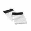 Douceur D'Intérieur Lot de 2 gants de toilette 15 x 21 cm Majestic blanc