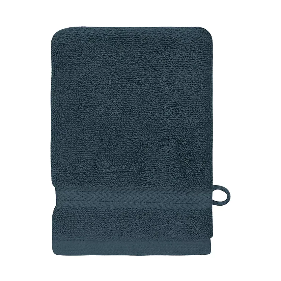 Sensei Maison Lot de 3 gants de toilette 550 g/m² Denim 16x22 cm LUXURY* Gant De Toilette