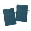 Eden Lot de 2 gants de toilette Laguna