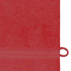 Sensei Maison Lot de 3 gants de toilette 550 g/m² Rubis 16x22 cm LUXURY* Gant De Toilette