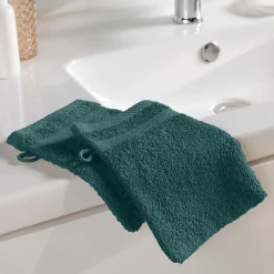 Eden Lot de 2 gants de toilette 15 x 21 cm Tendresse orage