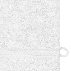 Sensei Maison Lot de 3 gants de toilette 550 g/m² Blanc 16x22 cm LUXURY