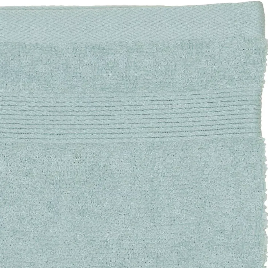 Atmosphera Créateur D'Intérieur Lot de 2 gants de toilette - coton 450 gr/m² - bleu givre 15x21 cm - Atmosphera* Gant De Toilette