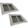 U-tile Lot de 2 niches à carreler étanches - formats intérieurs 50 x 40 cm - 9 cm de profondeur* Niche De Salle De Bains