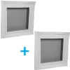U-tile Lot de 2 niches de douche à carreler - formats intérieurs 40 x 40 cm - 9 cm de profondeur* Niche De Salle De Bains