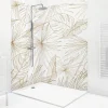 99Deco Lot de 2 panneaux de douche en aluminium (90x220 & 120x220 cm) + profilés blanc - Lamnar Kola* Panneau Mural De Salle De Bains