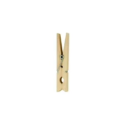 MSV Lot de 24 pinces à linge Bois