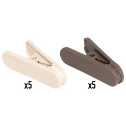 5Five Lot de 10 pinces à linge - Multicolore-