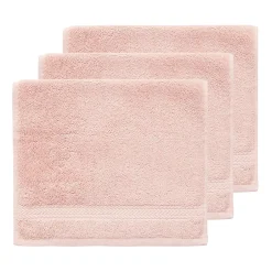 Sensei Maison Lot de 3 serviettes invité 550 g/m² Poudre 30x50 cm LUXURY* Serviette De Toilette