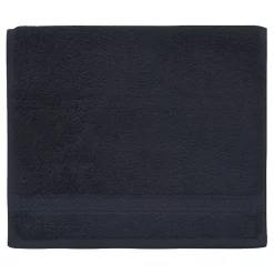 Sensei Maison Lot de 3 serviettes invité 550 g/m² Bleu Nuit 30x50 cm LUXURY