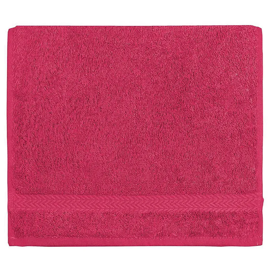 Sensei Maison Lot de 3 serviettes invité 550 g/m² Rose Indien 30x50 cm LUXURY