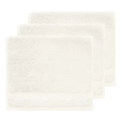 Sensei Maison Lot de 3 serviettes invité 550 g/m² Ecru 30x50 cm LUXURY