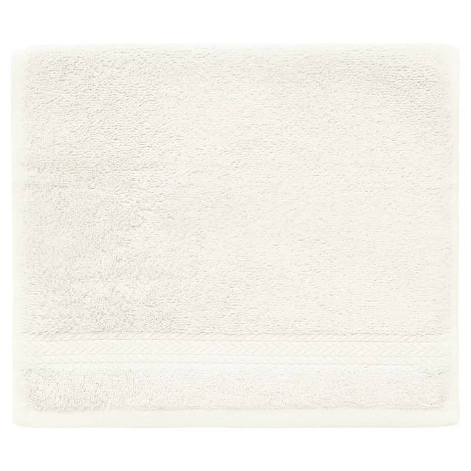 Sensei Maison Lot de 3 serviettes invité 550 g/m² Ecru 30x50 cm LUXURY