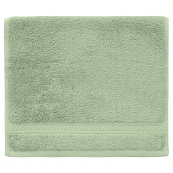 Sensei Maison Lot de 3 serviettes invité 550 g/m² Sauge 30x50 cm LUXURY