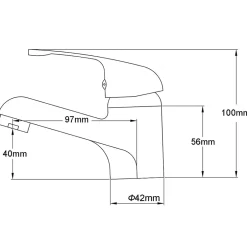 Helloshop26 Lot de deux robinets de bidet* Robinet Lave-Mains