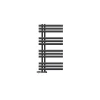 Luxebath Radiateur de Salle de Bain Iron EM 500x1000 mm Anthracite Raccord Central