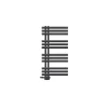 Luxebath Radiateur Design Iron EM 500x1000 mm Anthracite Raccord Central au Bas* Sèche-Serviettes Mixte