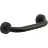 Kiamami Valentina Manche De Support En Acier Noir Mat 20 Cm Par