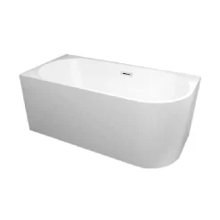 Ambra Marylo - Baignoire d'Angle à Gauche 170cm en Acrylique - Design Moderne & Confort Ergonomique* Baignoire D'Angle