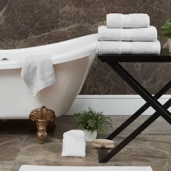 Sensei Maison Maxi drap de bain 550 g/m² Blanc 100x150 cm LUXURY