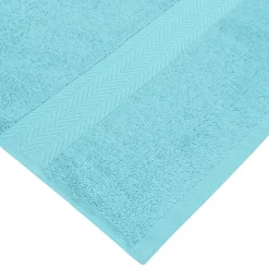 Sensei Maison Maxi drap de bain 550 g/m² Bleu Turquoise 100x150 cm LUXURY