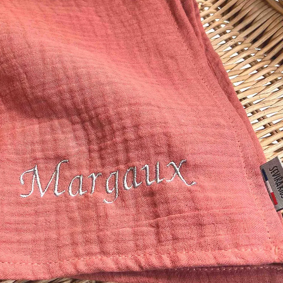 Sevira Kids Maxi lange en gaze de coton Jeanne* Serviette De Toilette