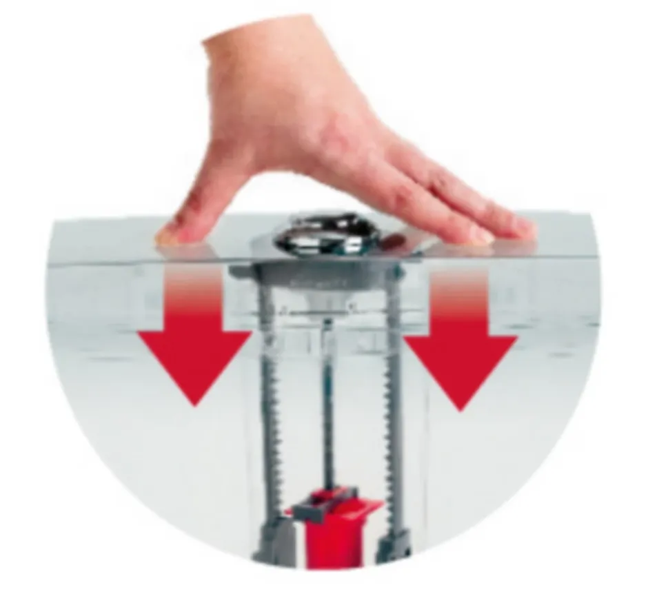 Wirquin Mécanisme de chasse d'eau + robinet latéral Jolyfill One