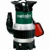 Metabo TPS 16000 S Combi Pompe immergée 970 W, débit 16 000 l/h, immersion 7 m* Wc Chimique Et Broyeur
