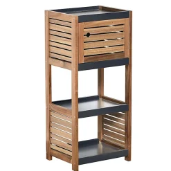 Tendance Meuble bas de rangement 1 porte en acacia