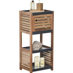 Tendance Meuble bas de rangement 1 porte en acacia