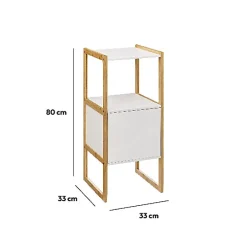 5Five Meuble bas sous lavabo Naturéo blanc - Blanc-