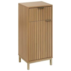 5Five Meuble bas Tasso 2 portes effet bois naturel - Beige-