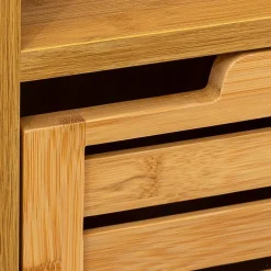 5Five Meuble colonne 1 porte Bambou Sicela -