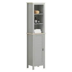 Sobuy Meuble Colonne de Salle de Bain, Armoire Haute, BZR68-HG,
