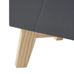 [En.Casa] Meuble colonne de salle de bain Overath 160 x 30 x 30 cm gris en.casa* Meuble De Salle De Bains Faible Profondeur|Colonne De Salle De Bains