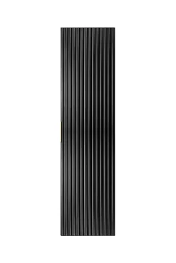 Furnidea Meuble colonne suspendu de salle de bain FLOW noir 35 x 136 cm