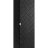 Furnidea Meuble colonne suspendu de salle de bain MADIS NOIR 35 X 136 cm G* Colonne De Salle De Bains
