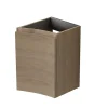 Meuble complément sous vasque effet bois l.34 cm version droite, Vague