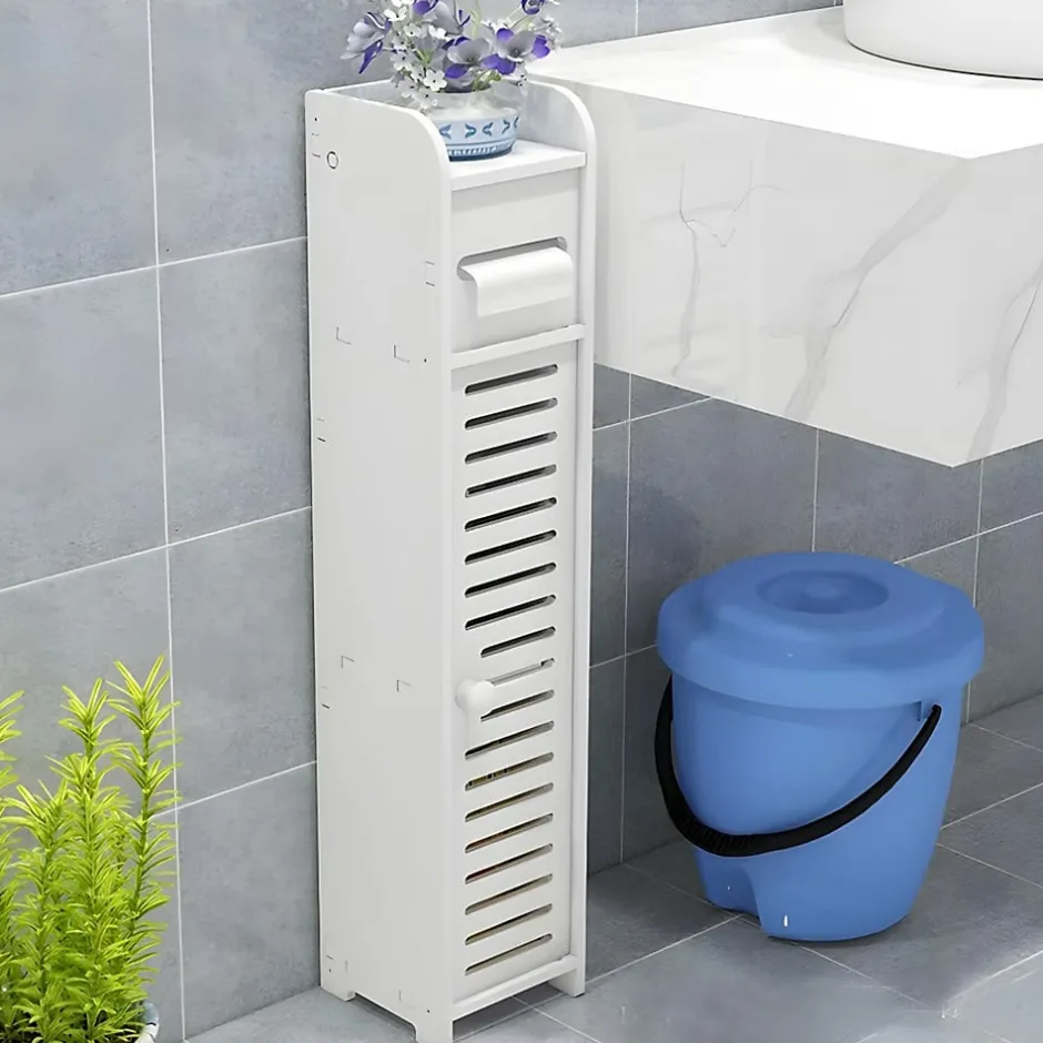 Facility'S Meuble de rangement avec dérouleur de papier toilette* Meuble Wc