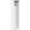 Vidaxl Meuble de salle de bain avec porte-rouleau blanc 20,5x20x90 cm* Meuble Wc