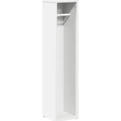 Vidaxl Meuble de salle de bain avec porte-rouleau blanc 20,5x20x90 cm* Meuble Wc