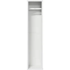 Vidaxl Meuble de salle de bain avec porte-rouleau blanc 20,5x20x90 cm* Meuble Wc