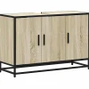 Vidaxl Meuble de salle de bain avec lavabo Chêne Sonoma 90 x 33 x 60 cm Bois d'ingénierie