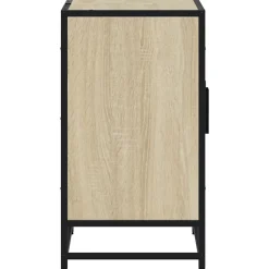 Vidaxl Meuble de salle de bain avec lavabo Chêne Sonoma 90 x 33 x 60 cm Bois d'ingénierie
