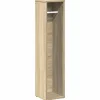 Vidaxl Meuble de salle de bain avec porte-rouleau chêne sonoma* Meuble Wc