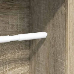 Vidaxl Meuble de salle de bain avec porte-rouleau chêne sonoma* Meuble Wc
