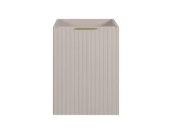 3xE Living Meuble de salle de bain, Cachemire + poignée dorée, 40 x 57 x 46 cm* Lave-Mains