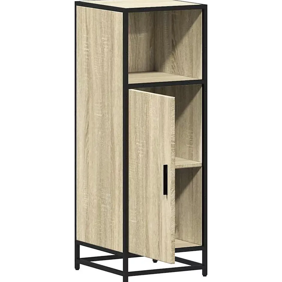 Vidaxl Meuble de salle de bain Chêne Sonoma 35x37,5x100 cm Bois d'ingénierie* Meuble Wc